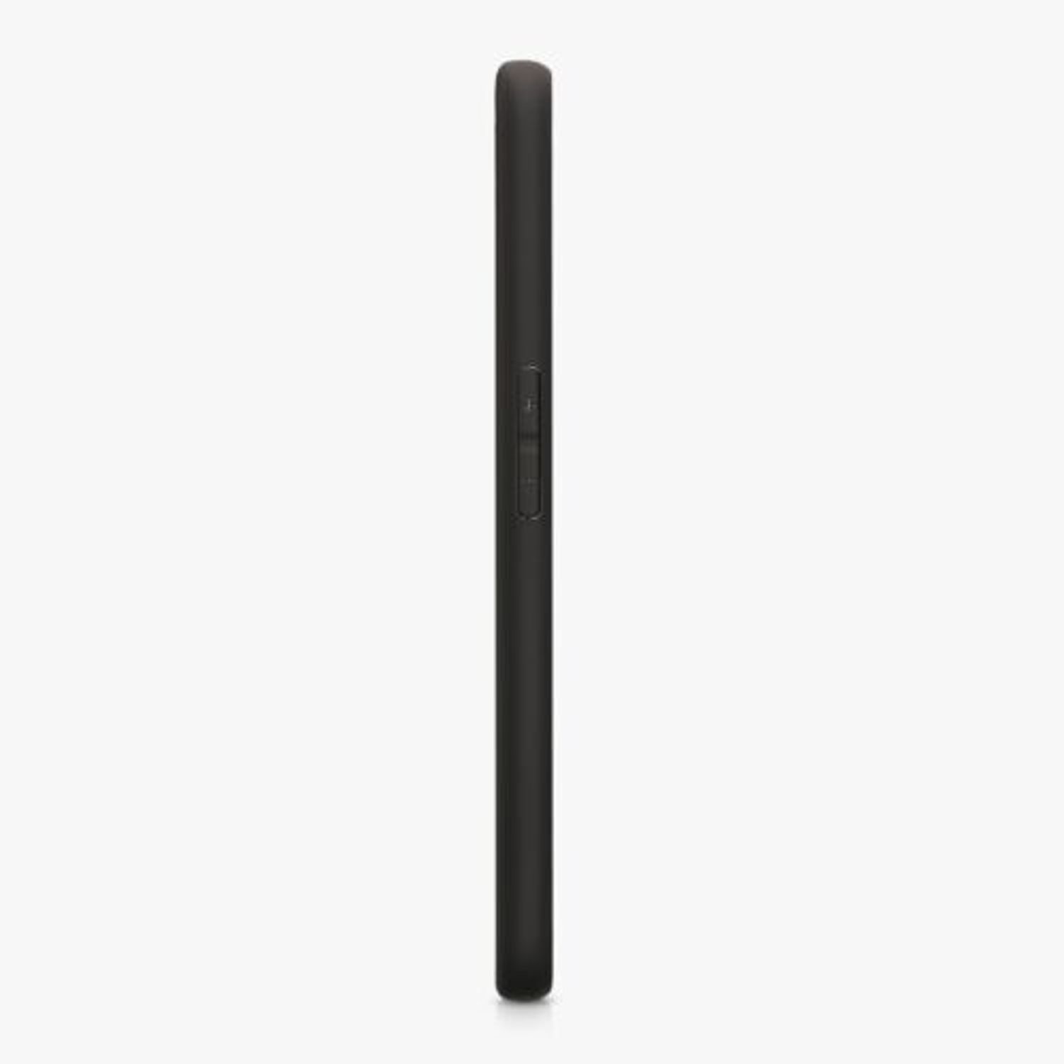 Husa Kwmobile pentru Realme 8i, Silicon, Negru/Alb, 58696.01 fotografia produsului View 4 L