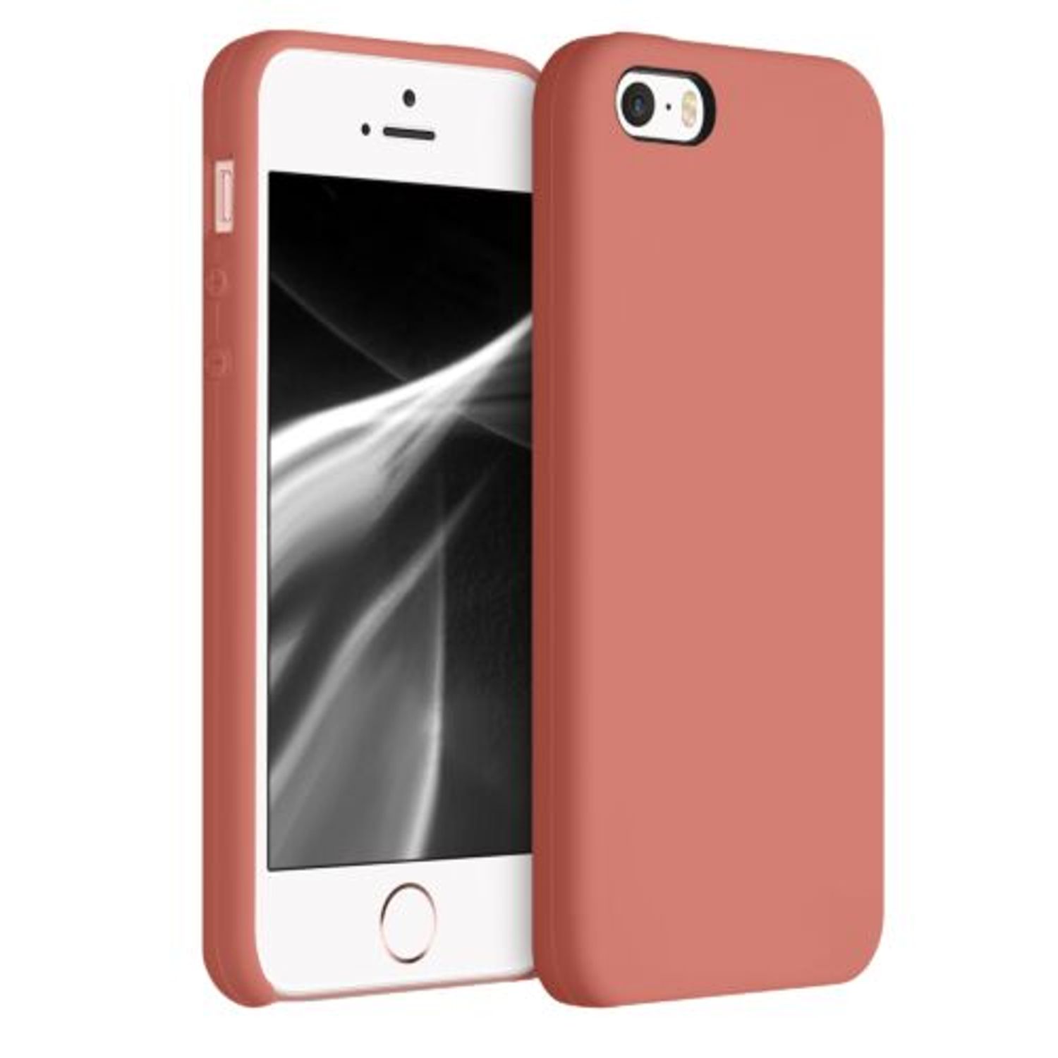 Husa pentru Apple iPhone 5/iPhone 5s/iPhone SE, Silicon, Roz, 42766.215 fotografia produsului