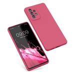 Husa Kwmobile pentru Samsung Galaxy A53 5G, Silicon, Roz, 57835.238 fotografia produsului