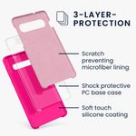 Husa Kwmobile pentru Samsung Galaxy S10, Silicon, Roz, 47732.77 fotografia produsului View 2 S