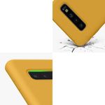 Husa Kwmobile pentru Samsung Galaxy S10, Silicon, Galben, 47732.191 fotografia produsului View 8 S