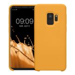 Husa Kwmobile pentru Samsung Galaxy S9, Silicon, Portocaliu, 44182.191 fotografia produsului