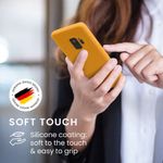 Husa Kwmobile pentru Samsung Galaxy S9, Silicon, Portocaliu, 44182.191 fotografia produsului View 4 S