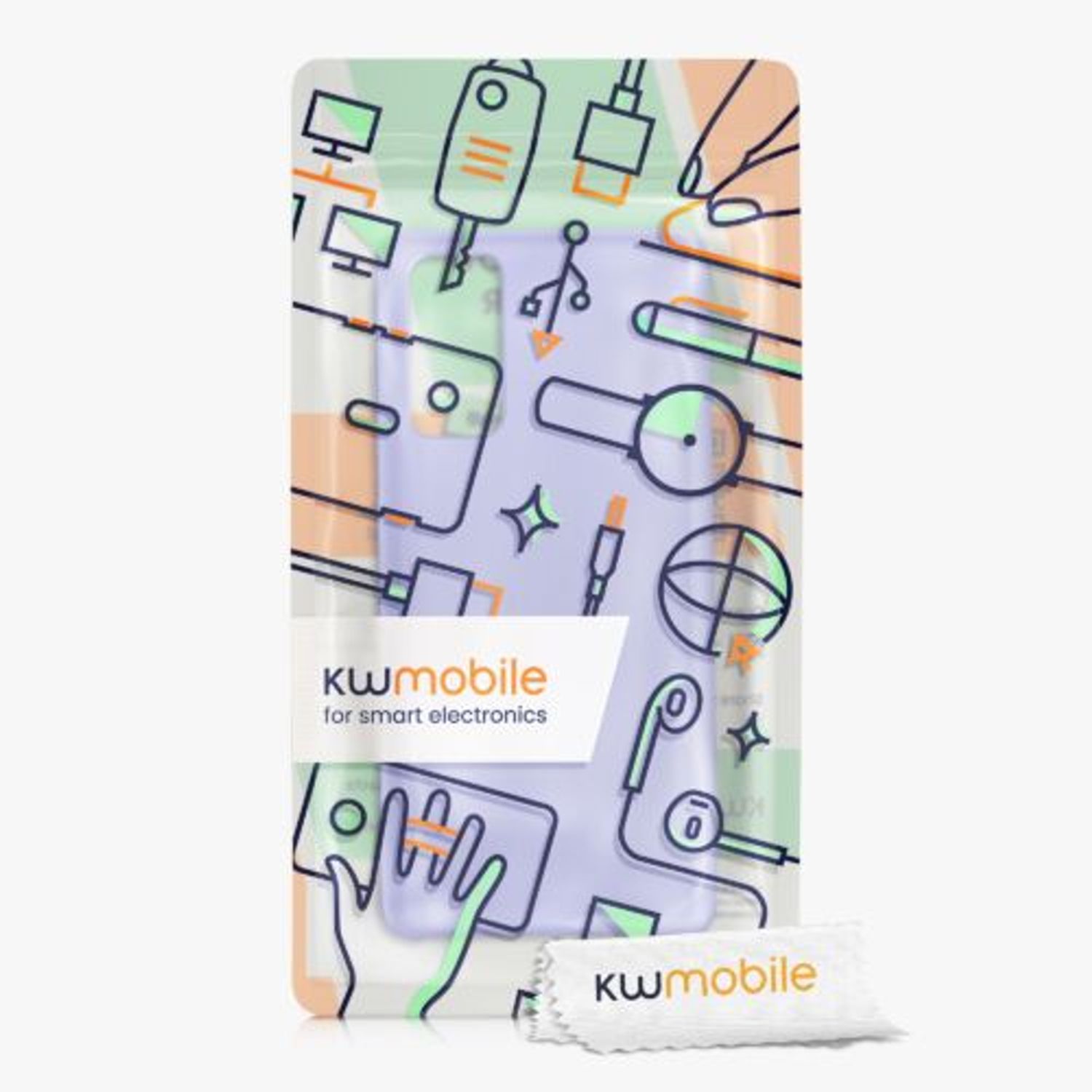 Husa Kwmobile pentru Samsung Galaxy S20 FE, Silicon, Mov, 53605.139 fotografia produsului View 10 L