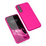 Husa Kwmobile pentru Samsung Galaxy S22 Plus, Silicon, Roz, 56761.77 fotografia produsului