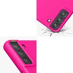 Husa Kwmobile pentru Samsung Galaxy S22 Plus, Silicon, Roz, 56761.77 fotografia produsului View 9 S