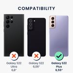 Husa Kwmobile pentru Samsung Galaxy S22 Plus, Silicon, Roz, 56761.77 fotografia produsului View 6 S