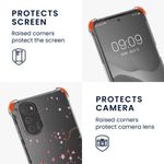 Husa Kwmobile pentru Motorola Moto G22, Silicon, Multicolor, 58820.01 fotografia produsului View 3 S