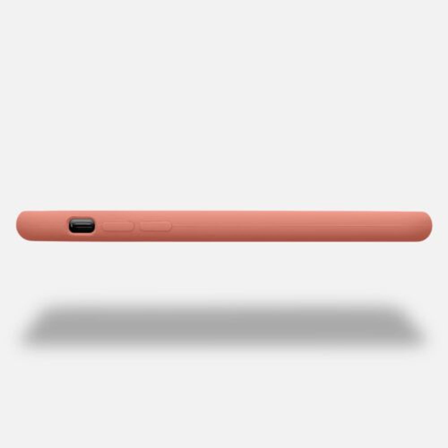 Husa pentru iPhone X/iPhone XS, Silicon, Rose Gold, 42495.215 fotografia produsului View 5 L