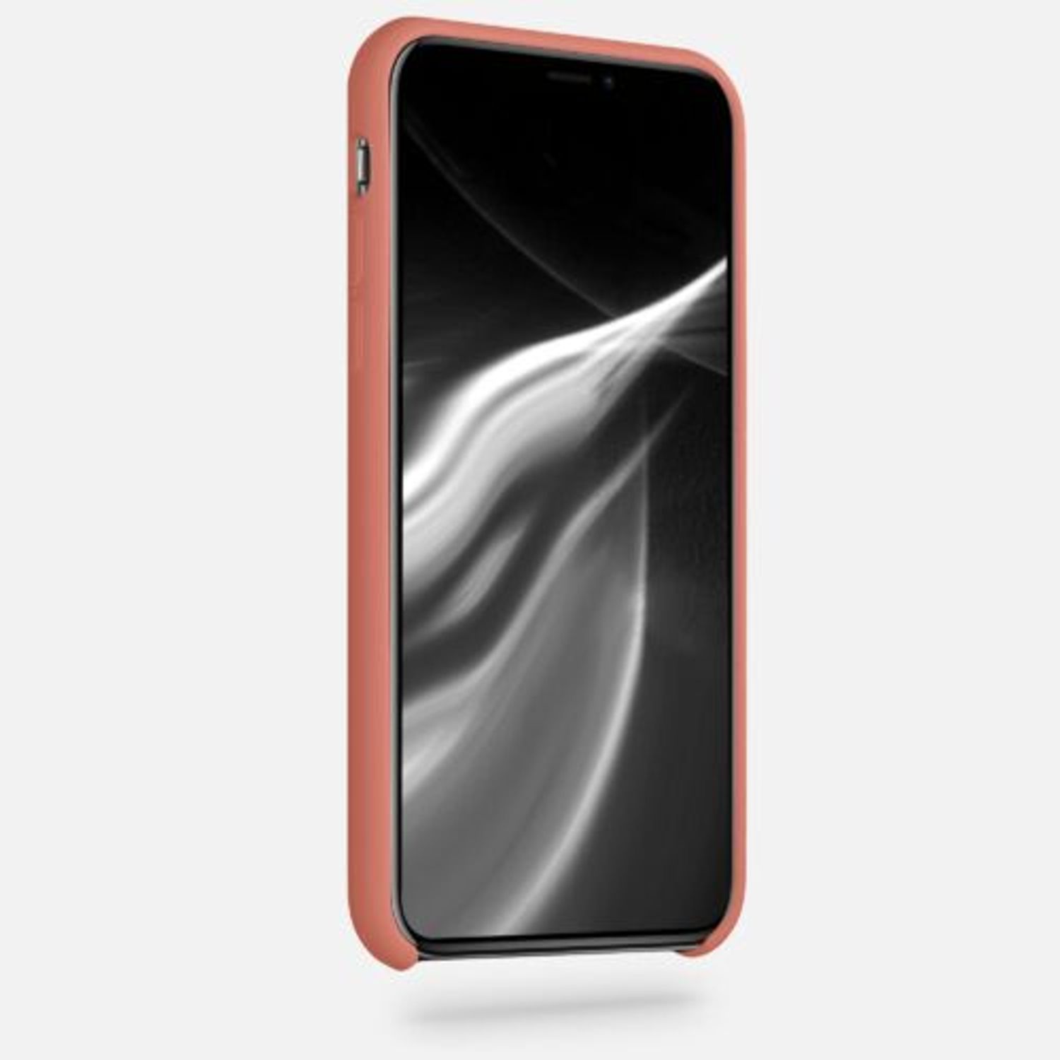 Husa pentru iPhone X/iPhone XS, Silicon, Rose Gold, 42495.215 fotografia produsului View 3 L