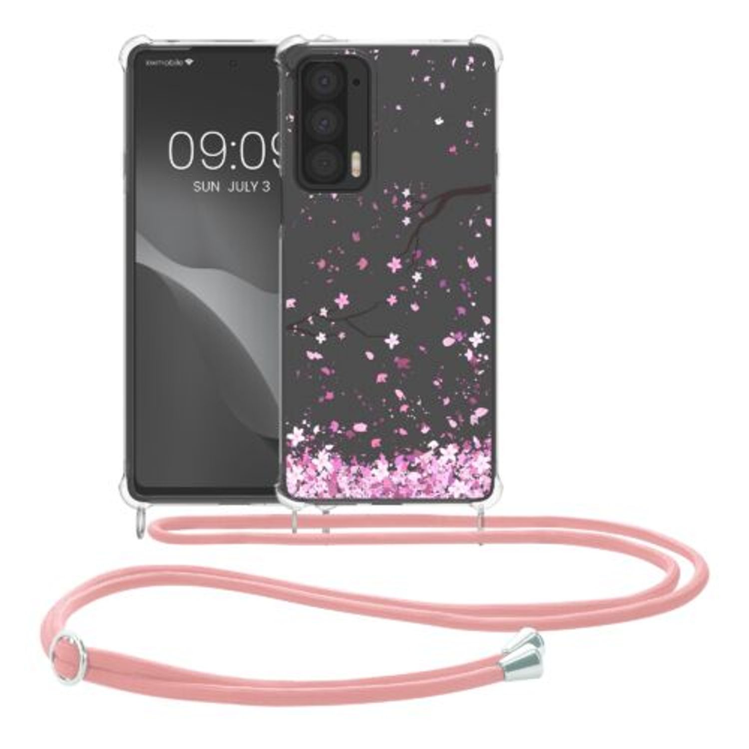 Husa Kwmobile pentru Motorola Edge 20, Silicon, Multicolor, 58817.02 fotografia produsului