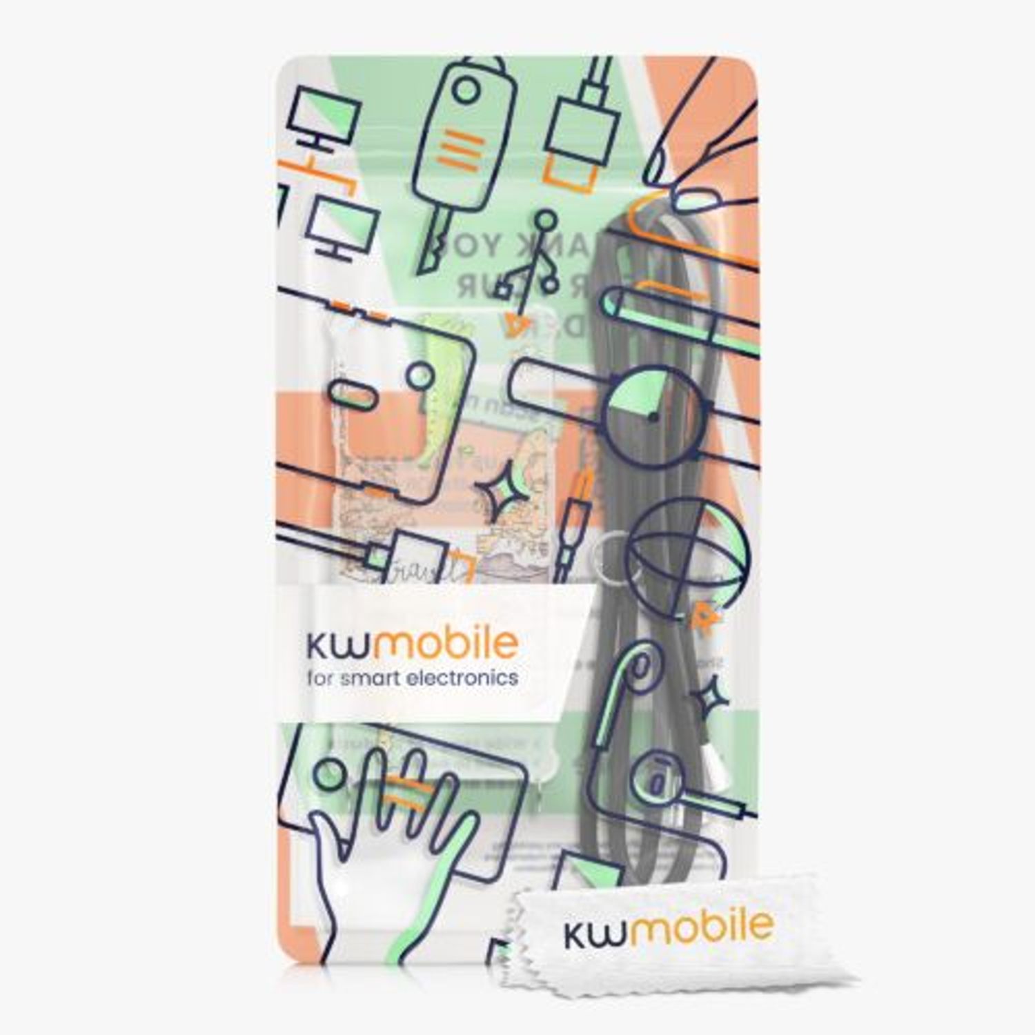 Husa Kwmobile pentru Motorola Edge 20, Silicon, Multicolor, 58817.03 fotografia produsului View 5 L