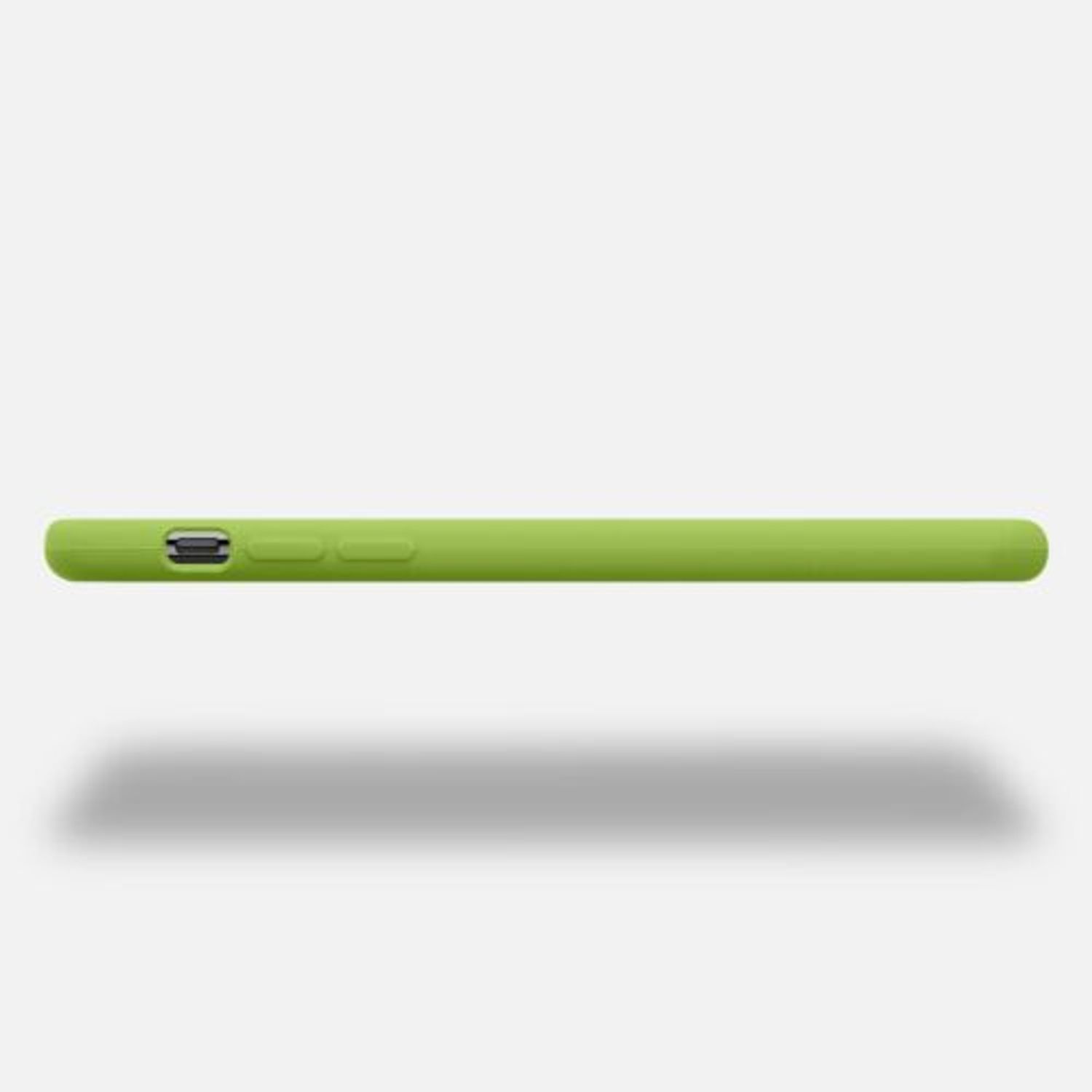 Husa pentru iPhone X/iPhone XS, Silicon, Verde, 42495.220 fotografia produsului View 5 L