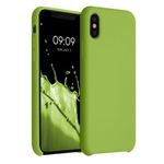 Husa pentru iPhone X/iPhone XS, Silicon, Verde, 42495.220 fotografia produsului