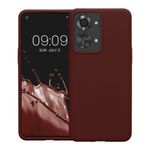 Husa Kwmobile pentru OnePlus Nord 2T, Silicon, Rosu, 58764.190 fotografia produsului