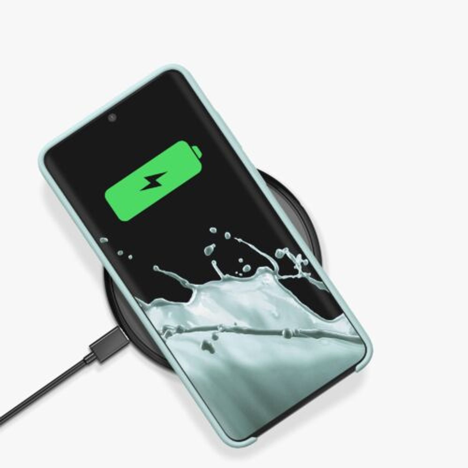 Husa Kwmobile pentru Samsung Galaxy S20 Plus, Silicon, Verde, 51217.200 fotografia produsului View 10 L