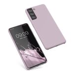 Husa Kwmobile pentru Samsung Galaxy S21, Silicon, Mov, 54056.236 fotografia produsului