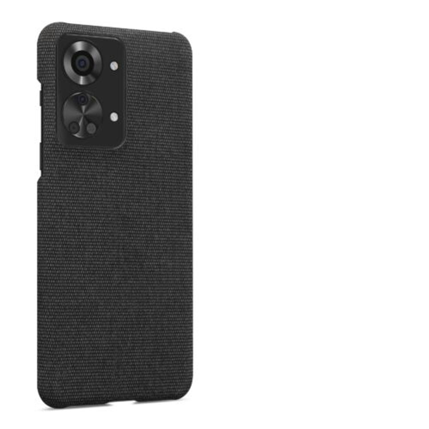 Husa Kwmobile pentru OnePlus Nord 2T, Textil, Gri, 58768.01 fotografia produsului View 10 L
