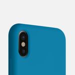 Husa pentru iPhone X/iPhone XS, Silicon, Albastru, 42495.224 fotografia produsului View 8 S