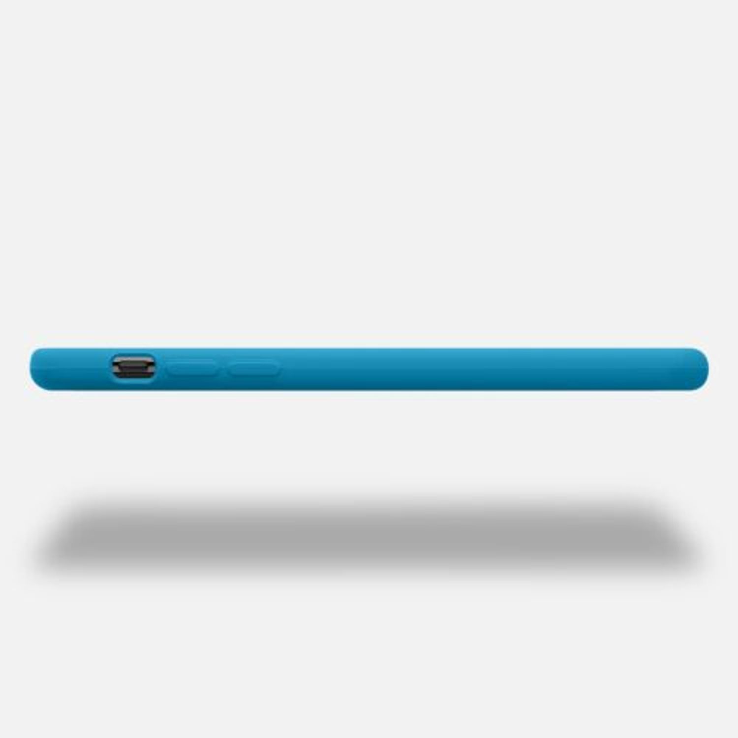 Husa pentru iPhone X/iPhone XS, Silicon, Albastru, 42495.224 fotografia produsului View 5 L