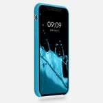 Husa pentru iPhone X/iPhone XS, Silicon, Albastru, 42495.223 fotografia produsului View 3 S
