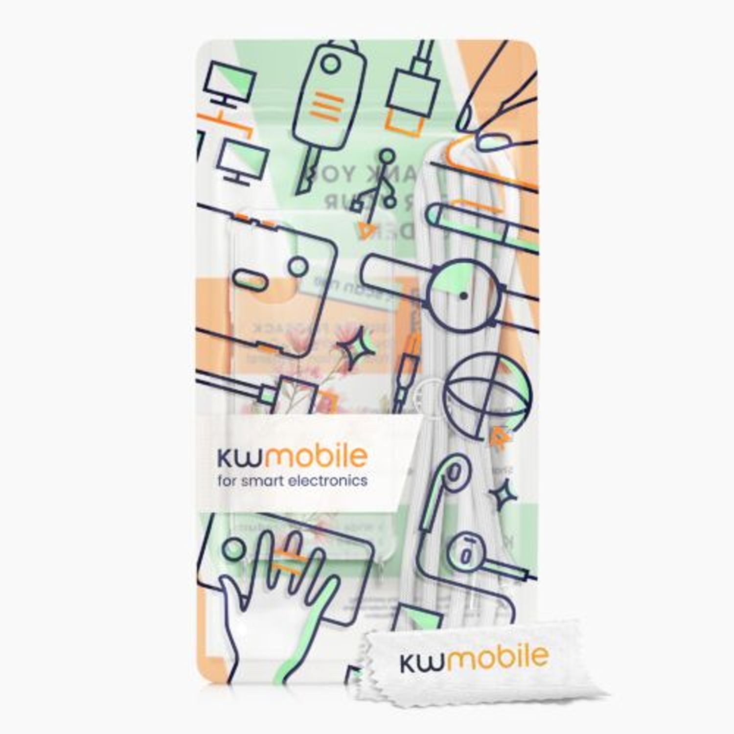 Husa Kwmobile pentru Motorola Moto E32/Moto E32s, Silicon, Multicolor, 58822.02 fotografia produsului View 7 L