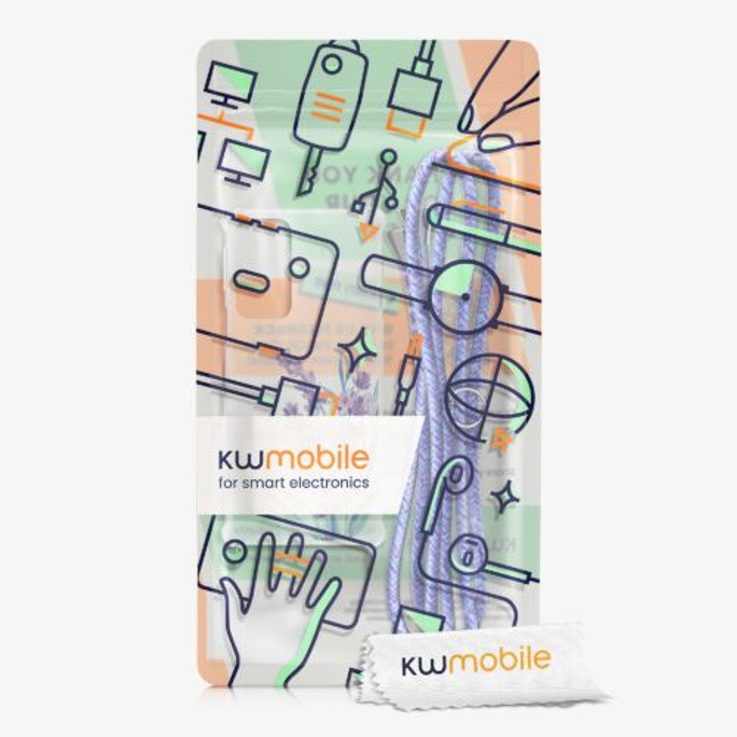 Husa Kwmobile pentru Motorola Edge 20, Silicon, Multicolor, 58817.01 fotografia produsului View 7 L
