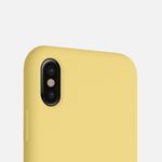 Husa pentru iPhone X/iPhone XS, Silicon, Galben, 42495.216 fotografia produsului View 8 S
