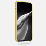 Husa pentru iPhone X/iPhone XS, Silicon, Galben, 42495.216 fotografia produsului View 3 S