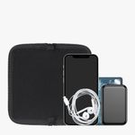 Husa Universala Kwmobile marime L - 6,5 inch, Textil, Albastru, 58825.3.17 fotografia produsului View 9 S