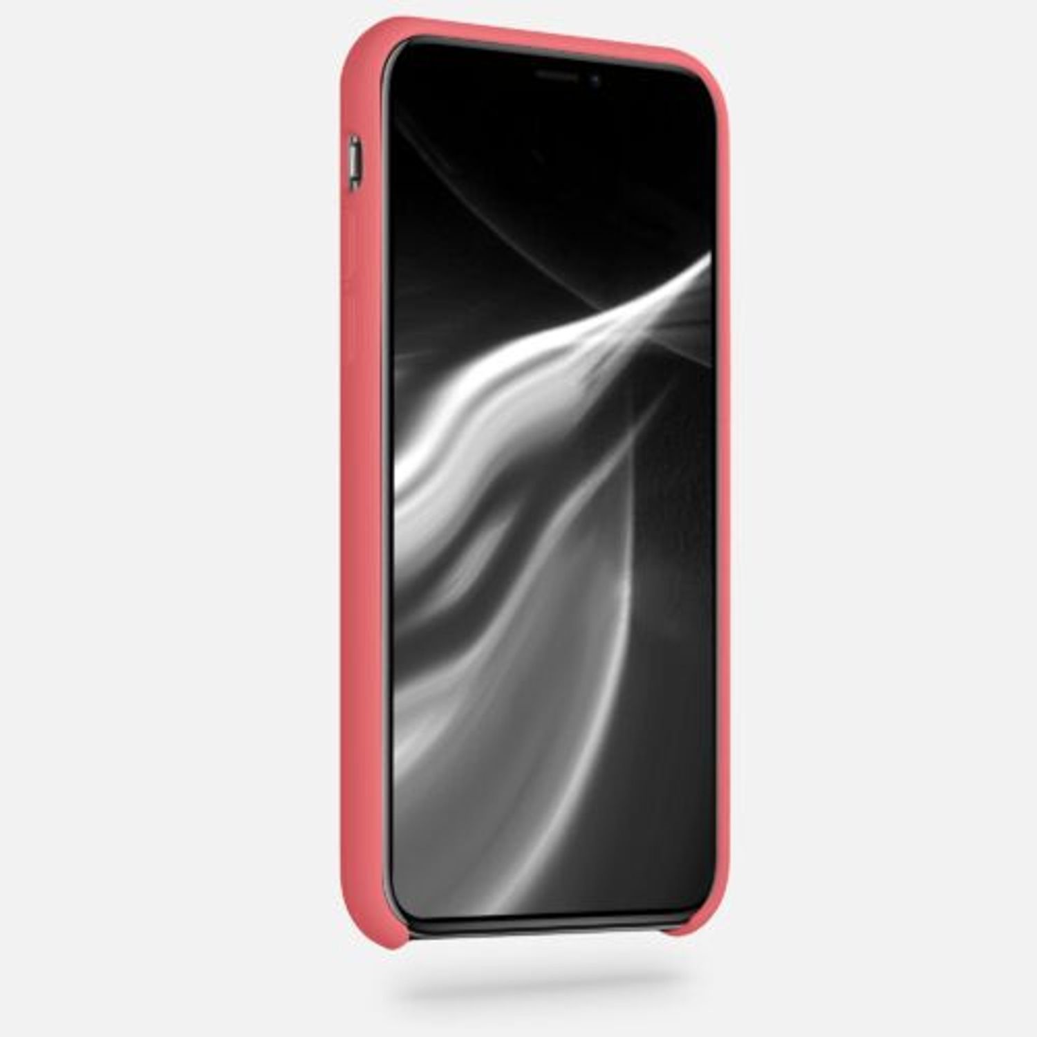 Husa pentru iPhone X/iPhone XS, Silicon, Roz, 42495.219 fotografia produsului View 5 L