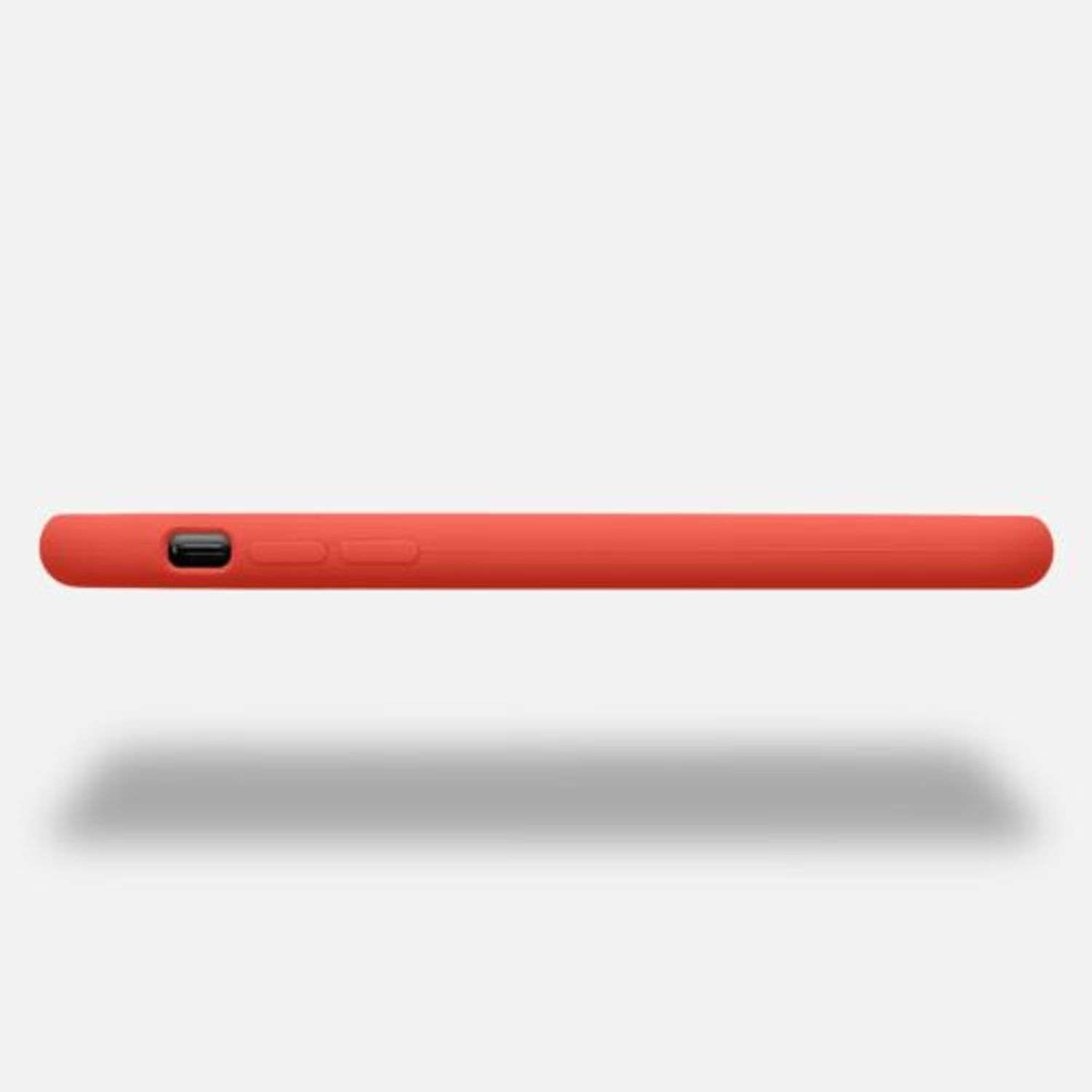 Husa pentru iPhone X/iPhone XS, Silicon, Rosu, 42495.218 fotografia produsului View 5 L