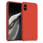 Husa pentru iPhone X/iPhone XS, Silicon, Rosu, 42495.218 fotografia produsului