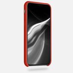Husa pentru iPhone X/iPhone XS, Silicon, Rosu, 42495.218 fotografia produsului View 3 S