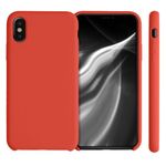 Husa pentru iPhone X/iPhone XS, Silicon, Rosu, 42495.218 fotografia produsului View 2 S