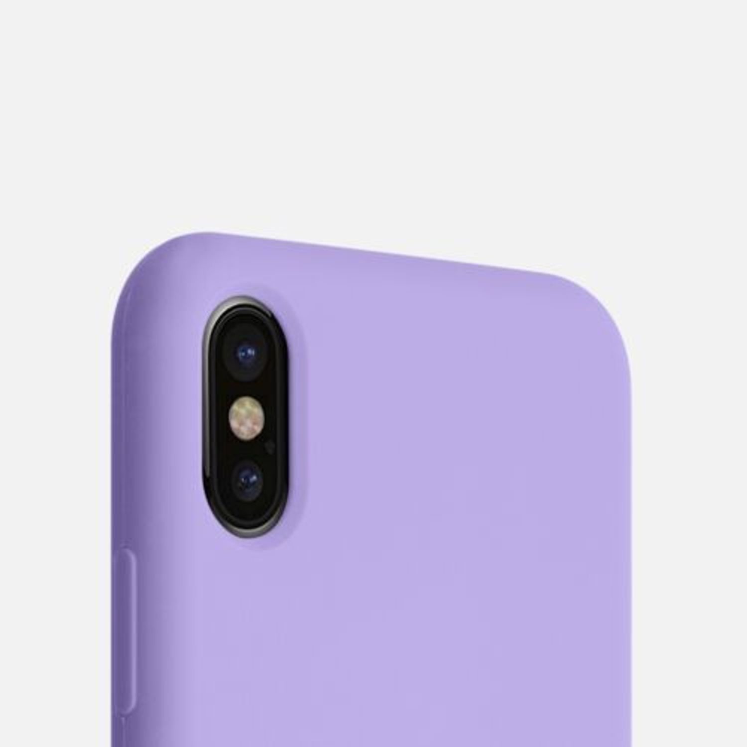 Husa pentru iPhone X/iPhone XS, Silicon, Mov, 42495.222 fotografia produsului View 8 L