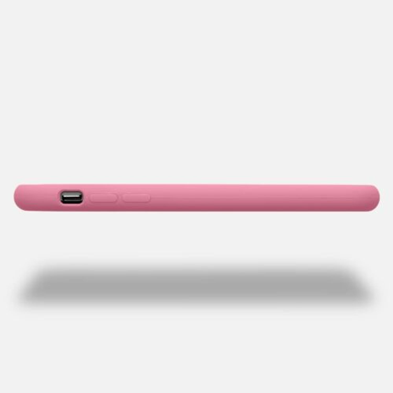Husa pentru iPhone X/iPhone XS, Silicon, Roz, 46313.212 fotografia produsului View 5 L