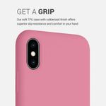Husa pentru iPhone X/iPhone XS, Silicon, Roz, 46313.212 fotografia produsului View 4 S
