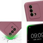Husa Kwmobile pentru OPPO A74, Silicon, Violet, 58907.167 fotografia produsului View 7 S