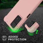 Husa Kwmobile pentru Xiaomi Redmi Note 11 Pro Plus 5G, Silicon, Roz, 58911.154 fotografia produsului View 2 S