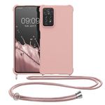 Husa Kwmobile pentru Xiaomi Redmi Note 11 Pro Plus 5G, Silicon, Roz, 58911.154 fotografia produsului