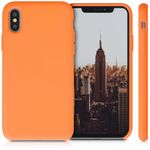 Husa pentru iPhone X/iPhone XS, Silicon, Portocaliu, 46313.150 fotografia produsului View 2 S