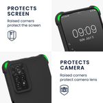 Husa Kwmobile pentru Xiaomi Redmi Note 11 Pro Plus 5G, Silicon, Negru, 58911.01 fotografia produsului View 9 S