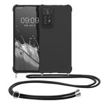 Husa Kwmobile pentru Xiaomi Redmi Note 11 Pro Plus 5G, Silicon, Negru, 58911.01 fotografia produsului