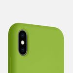 Husa pentru iPhone X/iPhone XS, Silicon, Verde, 46313.220 fotografia produsului View 8 S