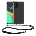 Husa Kwmobile pentru Realme GT Master Edition, Silicon, Transparent/Negru, 58932.01 fotografia produsului