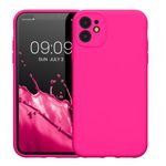 Husa Kwmobile pentru Apple iPhone 11, Silicon, Roz, 58950.77 fotografia produsului