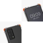 Husa Kwmobile pentru Realme GT Master Edition, Silicon, Transparent/Negru, 58932.01 fotografia produsului View 9 S