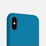 Husa pentru iPhone X/iPhone XS, Silicon, Albastru, 46313.224 fotografia produsului View 8 S
