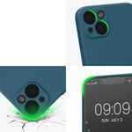 Husa Kwmobile pentru Apple iPhone 13, Silicon, Verde, 58954.57 fotografia produsului View 8 S